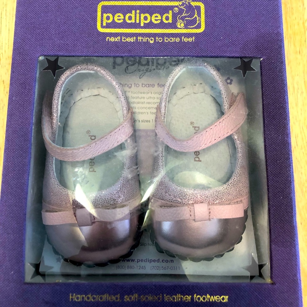 Pediped Penny Pink Baby Shoes XS 0-6 Months